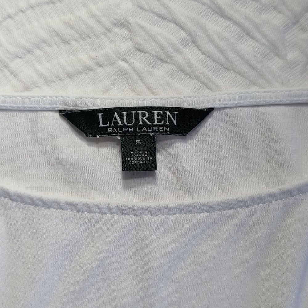 Ralph Lauren White Short Sleeve Tee - Picture 6 of 6